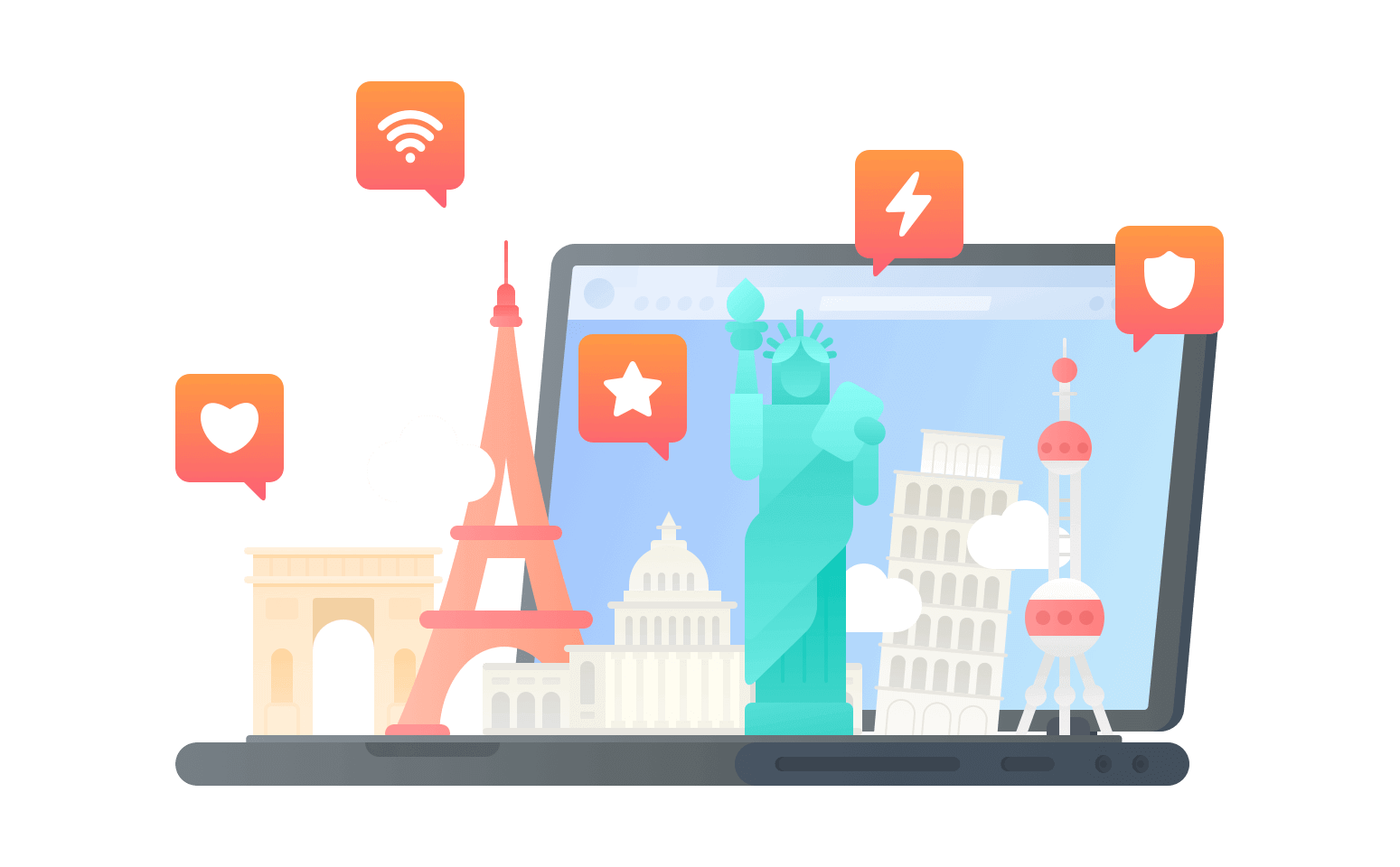 福克兰回国加速器 - ROUTECN